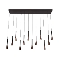 JOAKIM pendant light 12x7W coffee (Lucide)