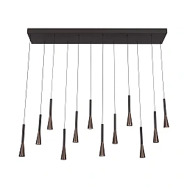 JOAKIM pendant light 12x7W coffee (Lucide)