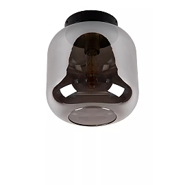 JOANET flush ceiling light 1xE27 smoke grey (Lucide)