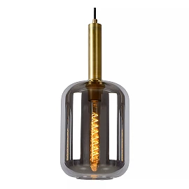 JOANET pendant light 3xE27 smoke grey (Lucide)