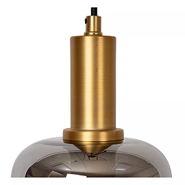 JOANET pendant light 1xE27 smoke grey (Lucide)