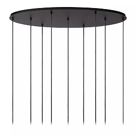 JOANET pendant light 6xE27 brass (Lucide)