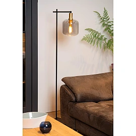 JOANET floor lamp 1xE27 smoke grey (Lucide)