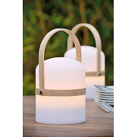 JOE uzlādējama āra LED galda lampa 3 W 3000 K balta (Lucide)