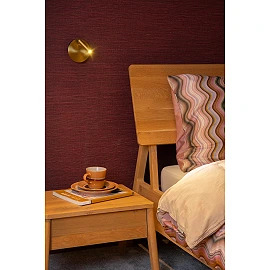 JOLIJN rechargeable magnetic bedside / wall light Ø10.2 cm LED 2 W matt gold (Lucide)