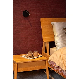 JOLIJN rechargeable magnetic bedside / wall light Ø10.2 cm LED 2 W black (Lucide)