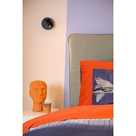 JOLIJN rechargeable magnetic bedside / wall light Ø10.2 cm LED 2 W black (Lucide)
