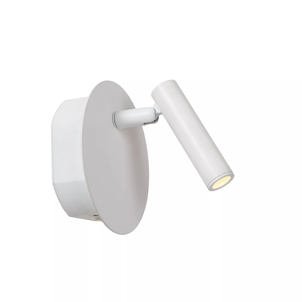 JOLIJN rechargeable magnetic bedside / wall light Ø10.2 cm LED 2 W white (Lucide)