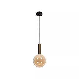 JOSIANE Pendant light Ø18 cm 1xG9 40W Amber (Lucide)