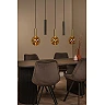 JOSIANE Pendant light 3xG9 40W Amber (Lucide)