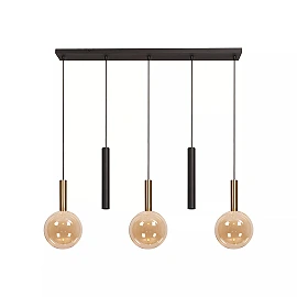 JOSIANE Pendant light 3xG9 40W Amber (Lucide)