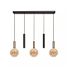 JOSIANE Pendant light 3xG9 40W Amber (Lucide)