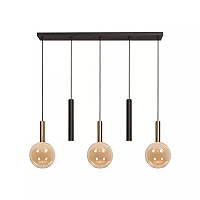 JOSIANE Pendant light 3xG9 40W Amber (Lucide)