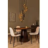 JOSIANE Pendant light 6xG9 + 4xGU10 black amber (Lucide)