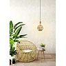 JOVA pendant light 1 x 60 W E27 matt gold/brass (Lucide)