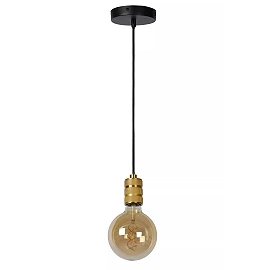 JOVA pendant light 1 x 60 W E27 matt gold/brass (Lucide)