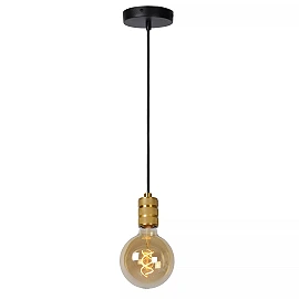 JOVA pendant light 1 x 60 W E27 matt gold/brass (Lucide)