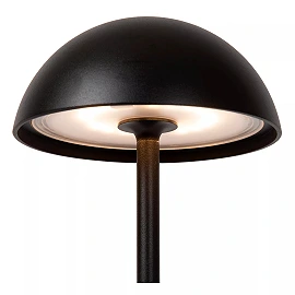 JOY uzlādējama āra galda lampa LED 1x1.5W melna (Lucide)