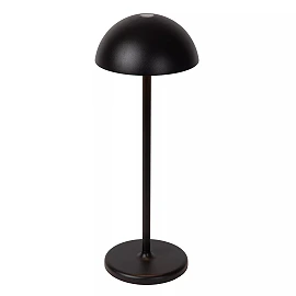 JOY uzlādējama āra galda lampa LED 1x1.5W melna (Lucide)