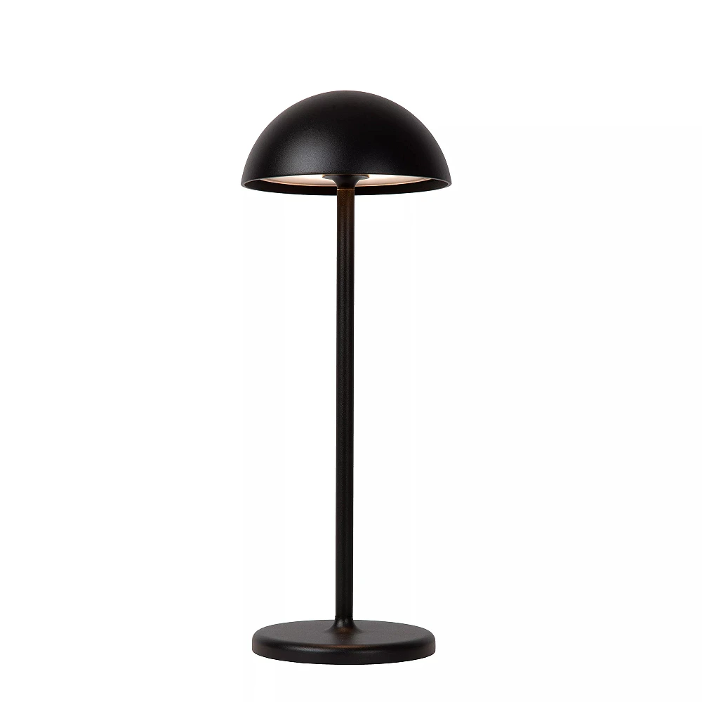 JOY uzlādējama āra galda lampa LED 1x1.5W melna (Lucide)