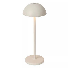 JOY uzlādējama āra galda lampa LED 1x1.5W balta (Lucide)