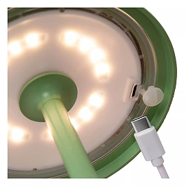 JOY rechargeable outdoor table lamp LED 1x1.5W green (Lucide)