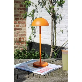 JOY uzlādējama āra galda lampa LED 1x1.5W oranža (Lucide)