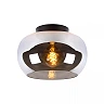 JUDI flush ceiling light 1 x 40 W E27 smoke grey (Lucide)