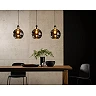 JULIUS pendant light 3xE27 Smoke Grey (Lucide)