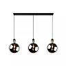 JULIUS pendant light 3xE27 Smoke Grey (Lucide)