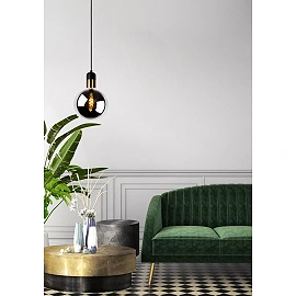 JULIUS pendant light Ø 20 cm 1xE27 Smoke Grey (Lucide)