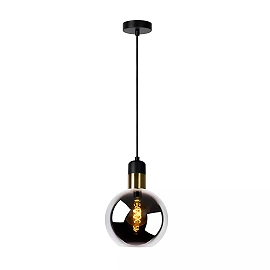 JULIUS pendant light Ø 20 cm 1xE27 Smoke Grey (Lucide)