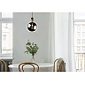 JULIUS pendant light Ø 28 cm 1xE27 Smoke Grey (Lucide)