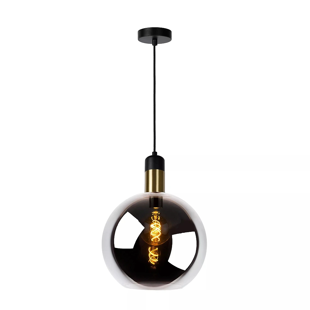 JULIUS pendant light Ø 28 cm 1xE27 Smoke Grey (Lucide)