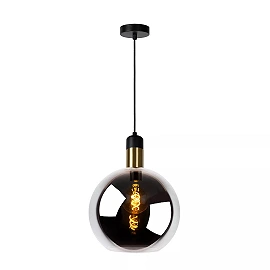 JULIUS pendant light Ø 28 cm 1xE27 Smoke Grey (Lucide)