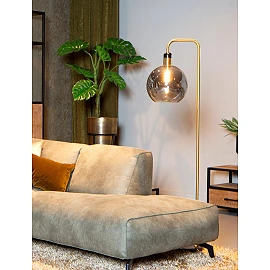JULIUS floor lamp Ø 28 cm 1xE27 Smoke Grey (Lucide)