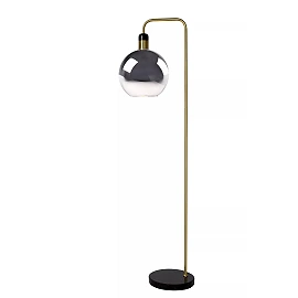 JULIUS floor lamp Ø 28 cm 1xE27 Smoke Grey (Lucide)