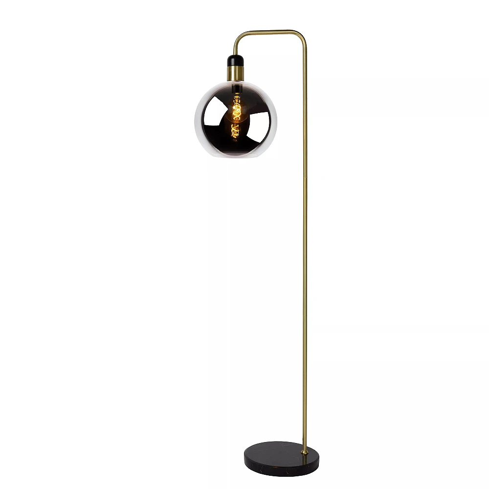 JULIUS floor lamp Ø 28 cm 1xE27 Smoke Grey (Lucide)