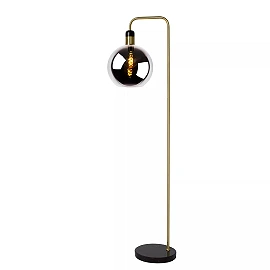 JULIUS floor lamp Ø 28 cm 1xE27 Smoke Grey (Lucide)