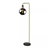 JULIUS floor lamp Ø 28 cm 1xE27 Smoke Grey (Lucide)