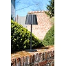 JUSTINE rechargeable outdoor table lamp LED 1x2W black (Lucide)