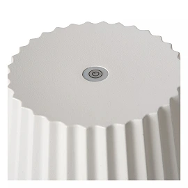 JUSTINE rechargeable outdoor table lamp LED 1x2W white (Lucide)
