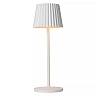 JUSTINE rechargeable outdoor table lamp LED 1x2W white (Lucide)