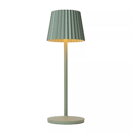 JUSTINE rechargeable outdoor table lamp LED 1x2W green (Lucide)