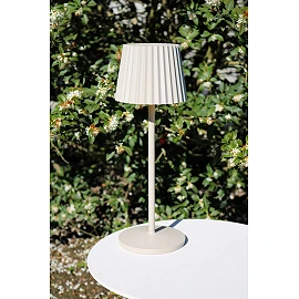 JUSTINE āra galda lampa LED 2 W 2700 K krēmkrāsas (Lucide)