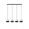 KALA Pendant light 4xE14 taupe (Lucide)