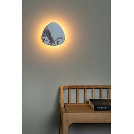 KAMIEN LED wall light 6 W 2700 K white (Lucide)