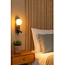 KELLY LED gultas/sienas lampa 3,5 W 3000K melna (Lucide)