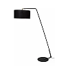 KELSO floor lamp 1xE27 black with linen shade (Lucide)