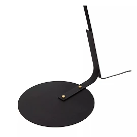 KELSO floor lamp 1xE27 black with linen shade (Lucide)